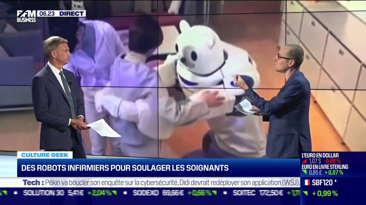 Des robots infirmiers pour soulager les soignants