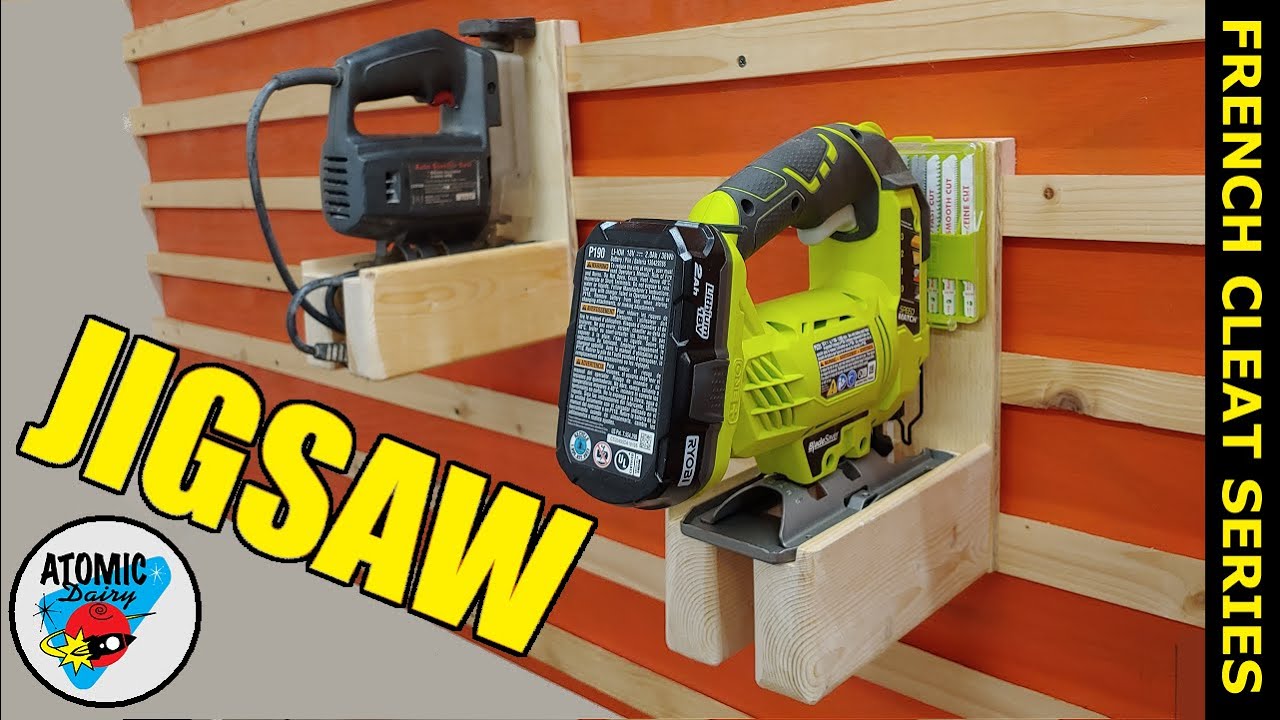 Cheapest French Cleat Jigsaw Holder - Easy Build