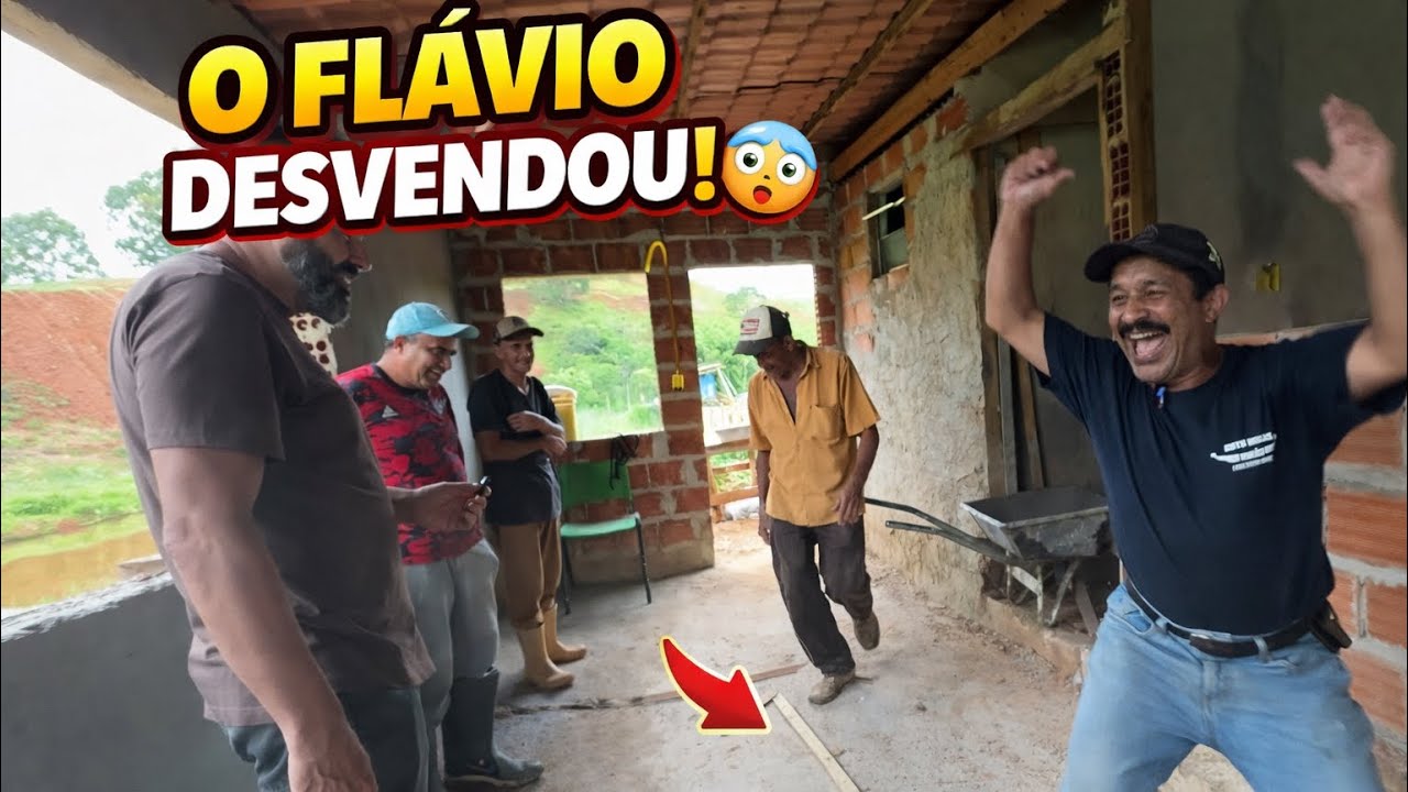O TÍ CLÓVIS NÃO ACREDITAVA QUE O FLÁVIO FARIA ISSO.