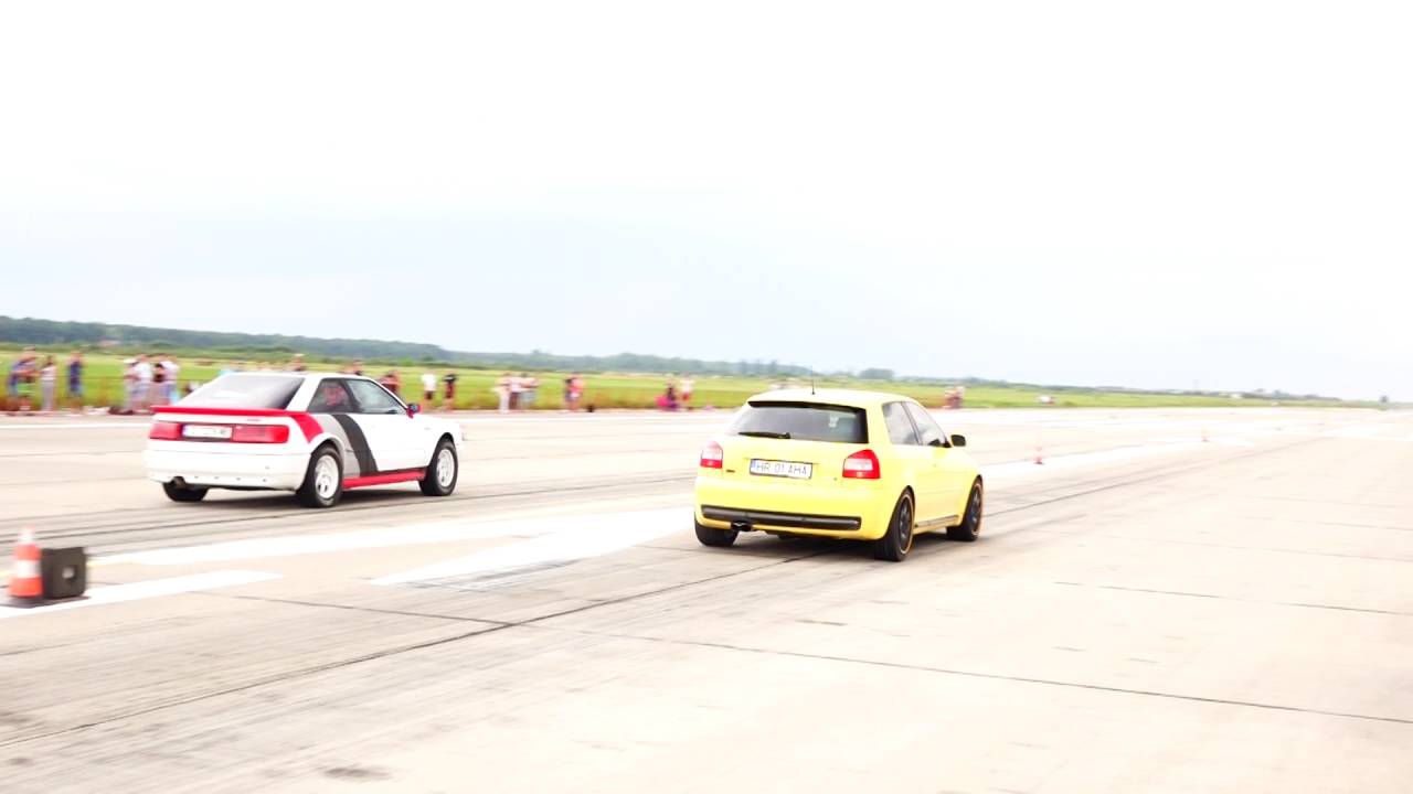 AUDI S2 TURBO 1000HP vs AUDI S3 TURBO 450HP