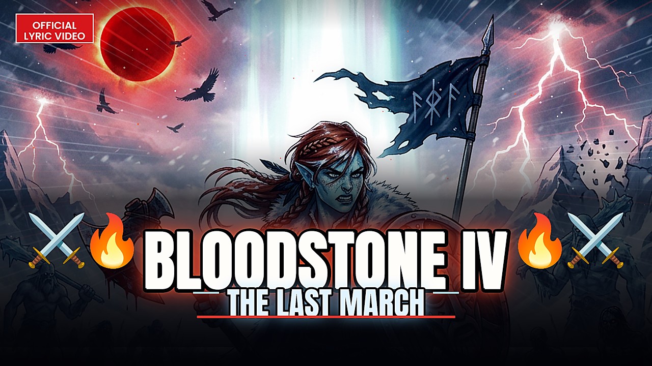 BLOODSTONE IV: THE LAST MARCH ⚔️ | Epic Viking Power Metal Anthem