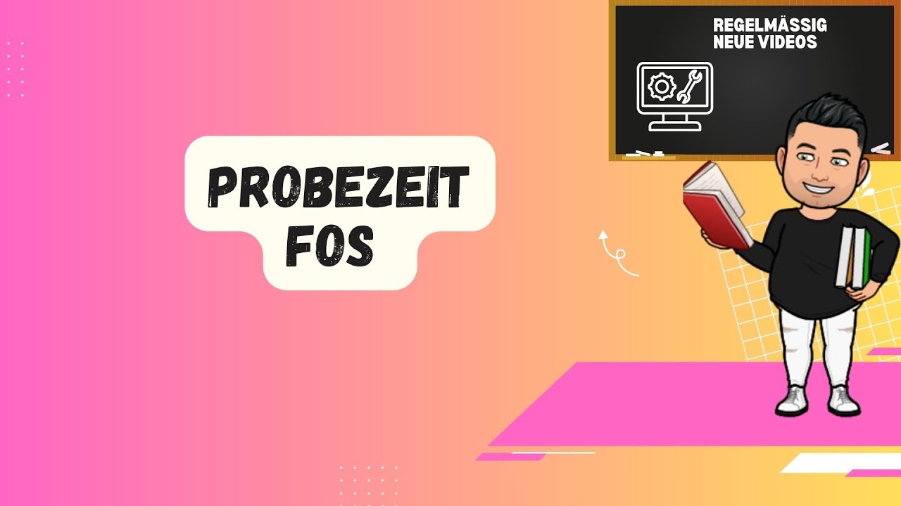 Herr Ahne hat Ahnung regelt | Probezeit Fos Bayern