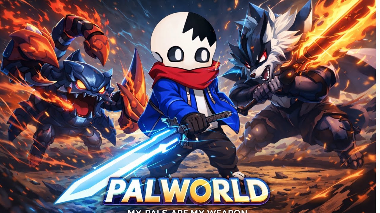 9ª LIVE BATALHA ÉPICA! ⚔️ Eu e Orserk vs Menasting | Palworld