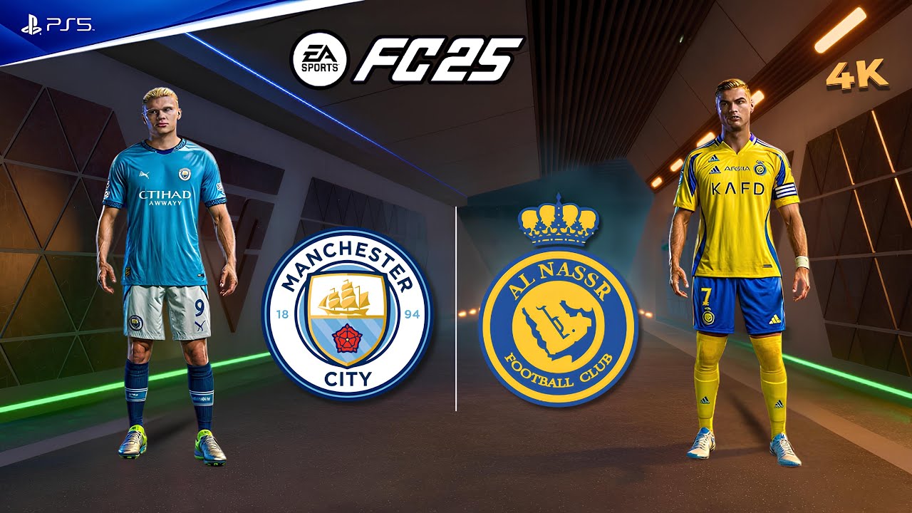 FC 25 - Al Nassr vs Manchester City | Ronaldo vs Haaland face off