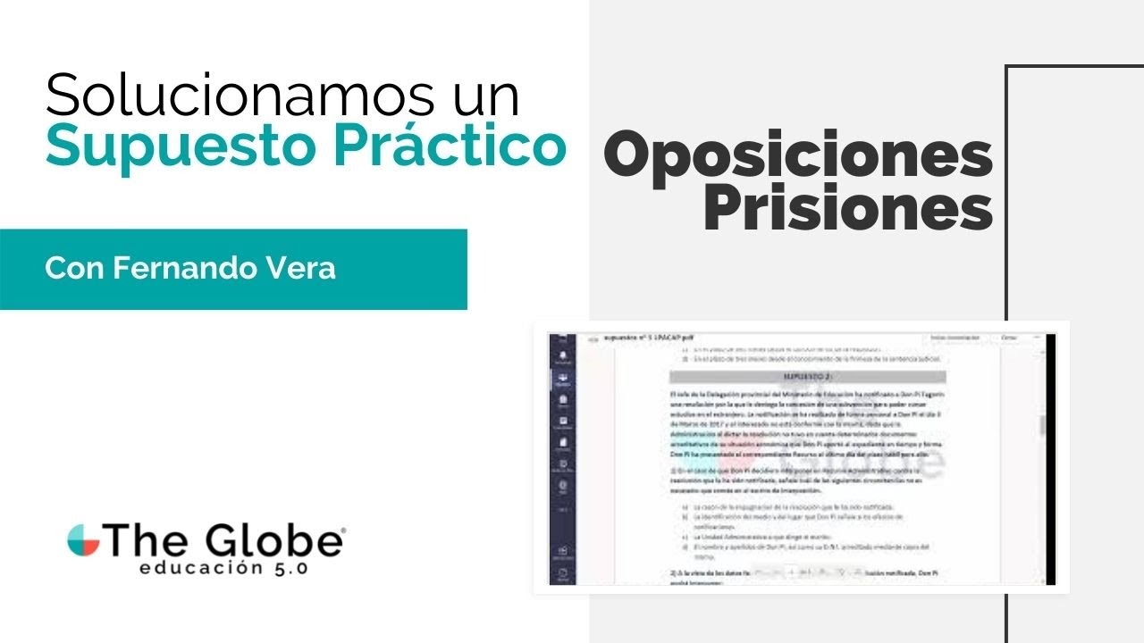 Solucionando SUPUESTOS PRÁCTICOS 🚀 Oposiciones de Prisiones IIPP | PARTE 1