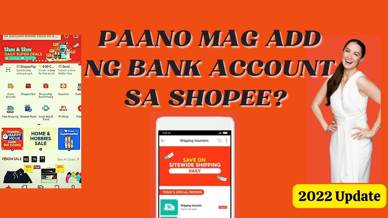 Paano mag add ng bank account sa Shopee? #shopeetutorial #shopee2022 #aejtv