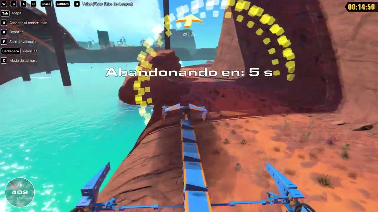 Trailmakers Race Island Valley (Jet League, Plane Skips, Thrusters, Pre-1.8) 17.63s (Former WR)