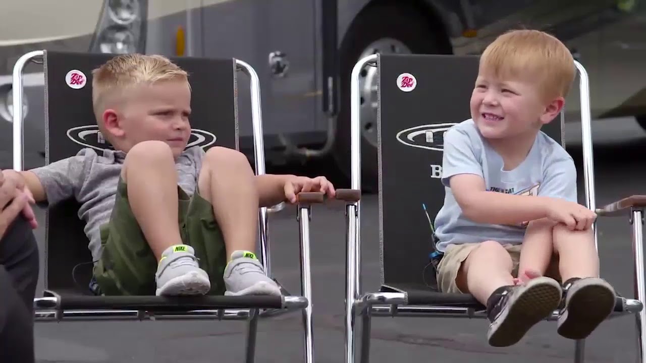 Cash Bowyer and Owen Larson are "Kiddin' with Chris."