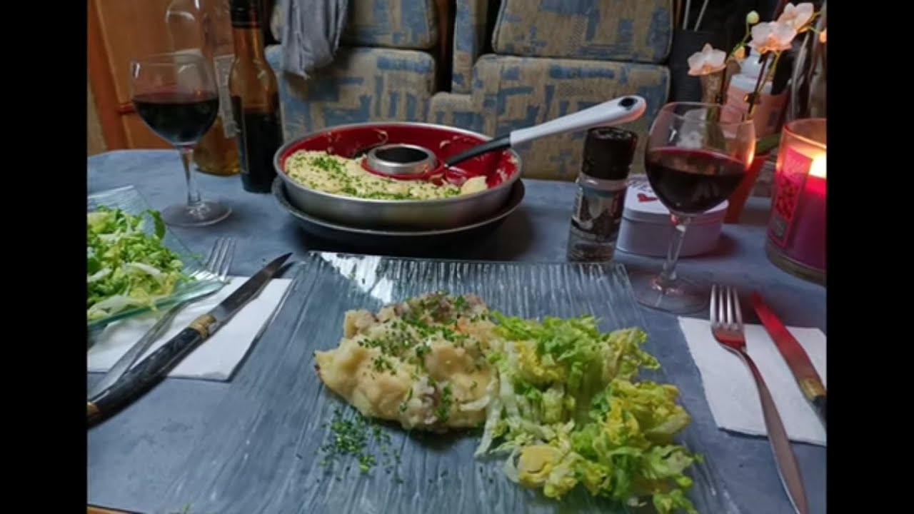 Hachis Parmentier avec le four Omnia