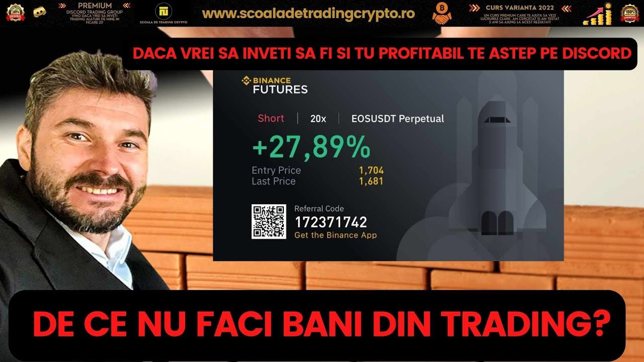 De ce nu faci bani din trading?
