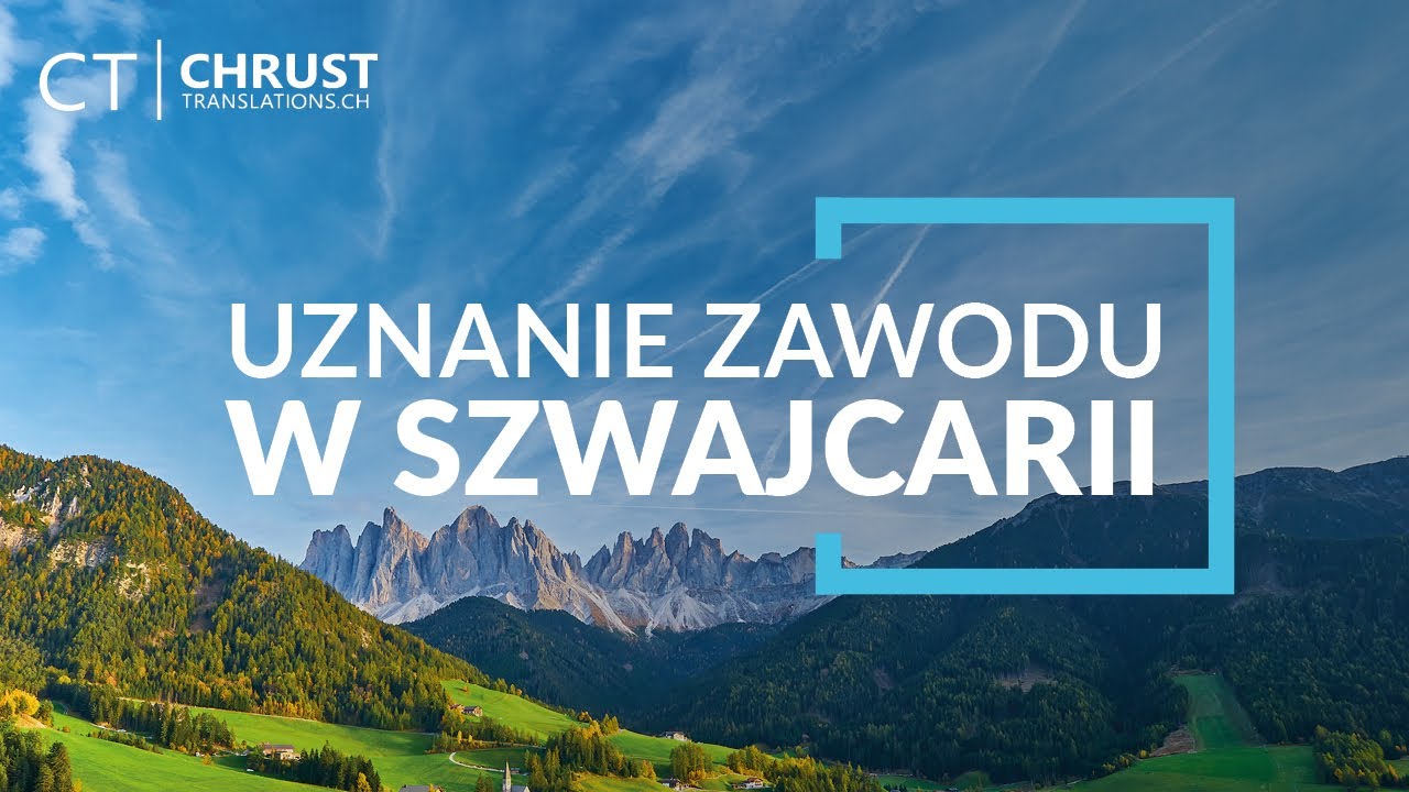 Uznanie zawodu w Szwajcarii – wniosek, ceny, instrukcja krok po kroku