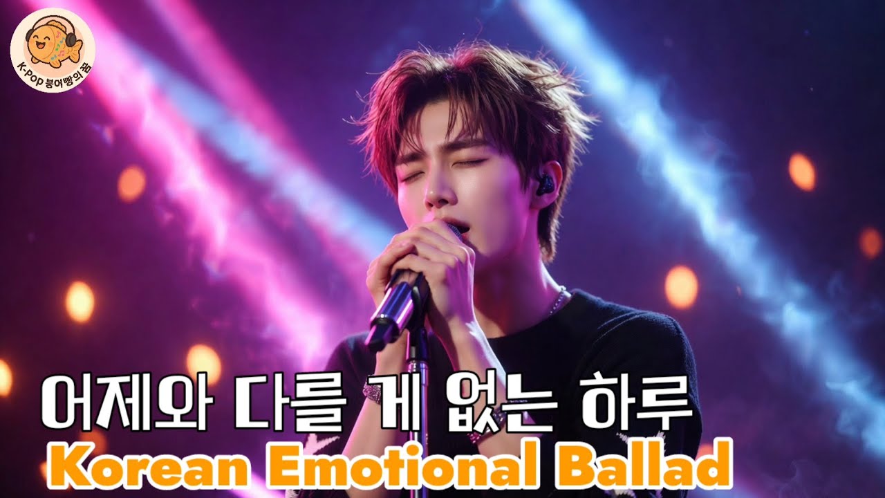 어제와 다를 게 없는 하루 | Korean Emotional Ballad – Sad Breakup Song & Night Mood #KpopBallad #NightMood
