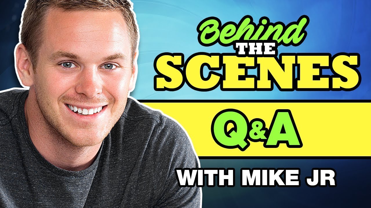 BEHIND THE SCENES - MIke Holmes Jr Q&A - Rapid Fire Questions