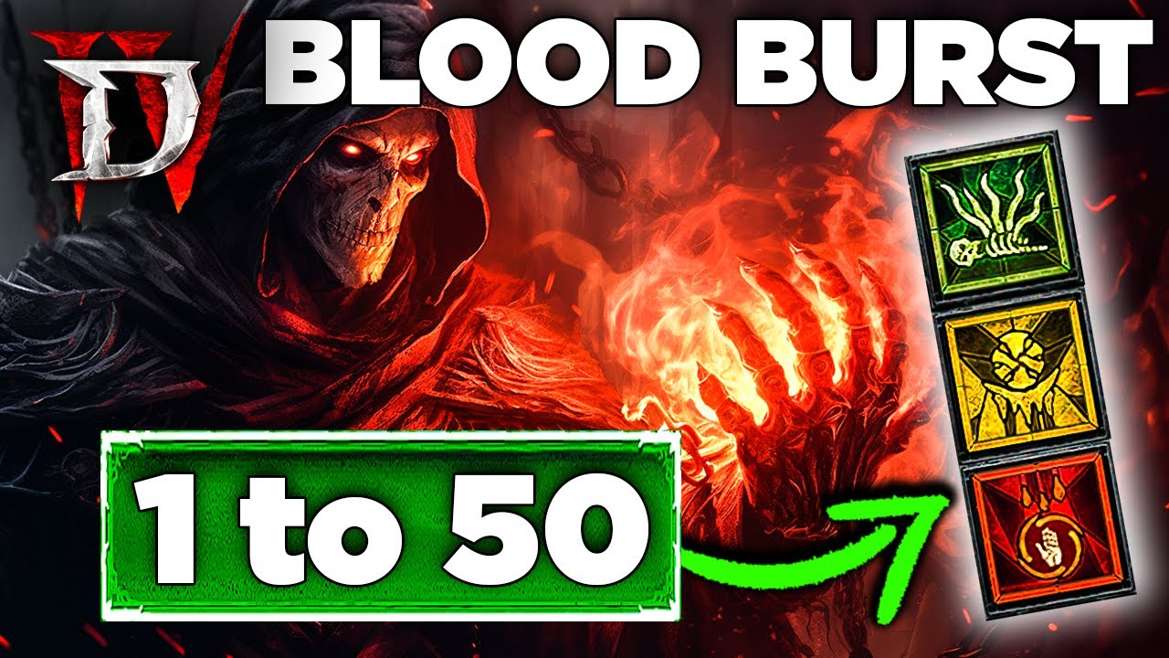 Unkillable Blood Necromancer Guide Lvl 1 to 50 Guide with Aspects & Paragon Outlook