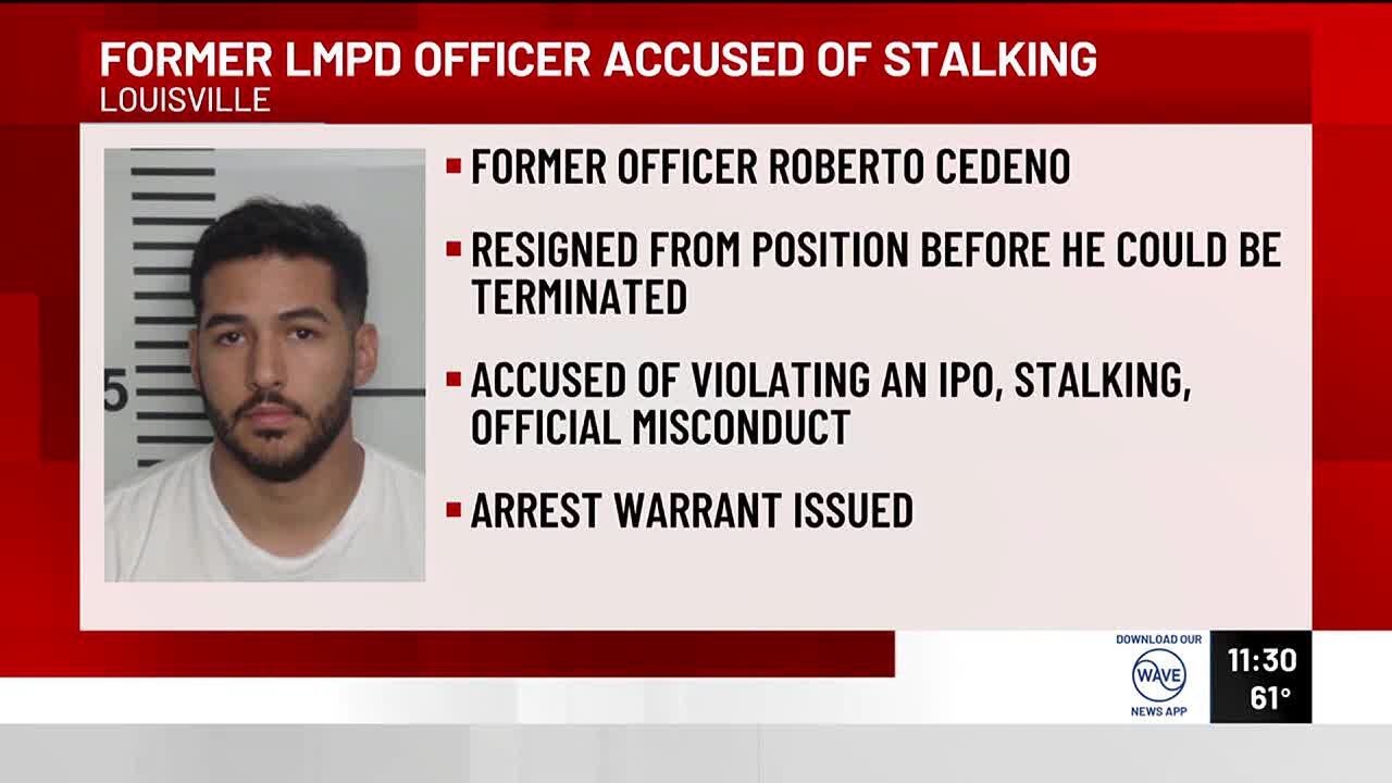 Former LMPD officer accused of stalking