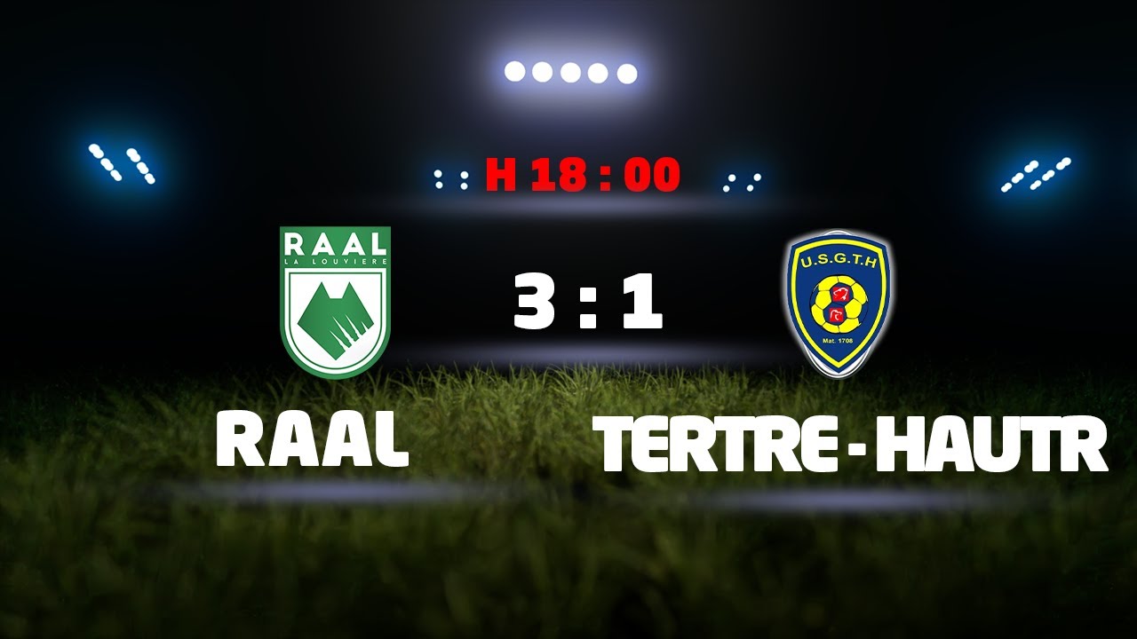 Hainaut - U16 Pb - Prov / Raal- TERTRE-HAUTR. 3-1  Goals & Highlights | 2023/23 Septembre