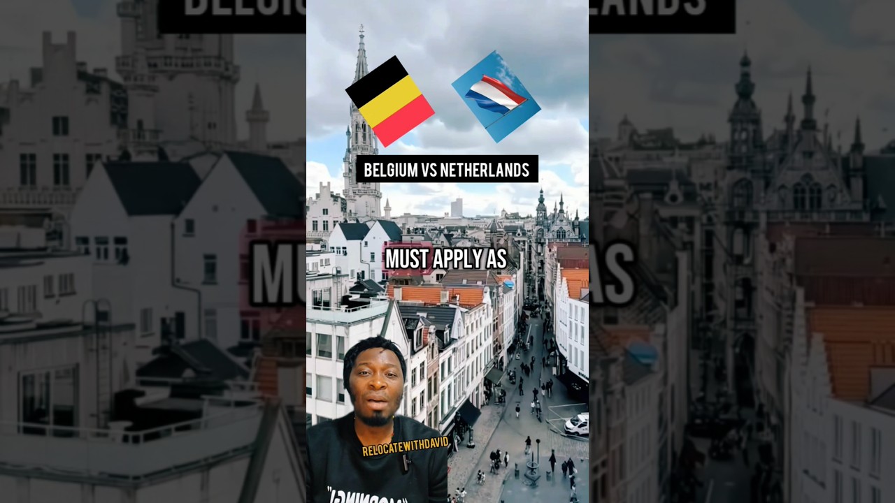Belgium to Holland 🇧🇪➡️🇳🇱: What Your Documents Really Allow? #shortfeed #belgium #netherlands #visa