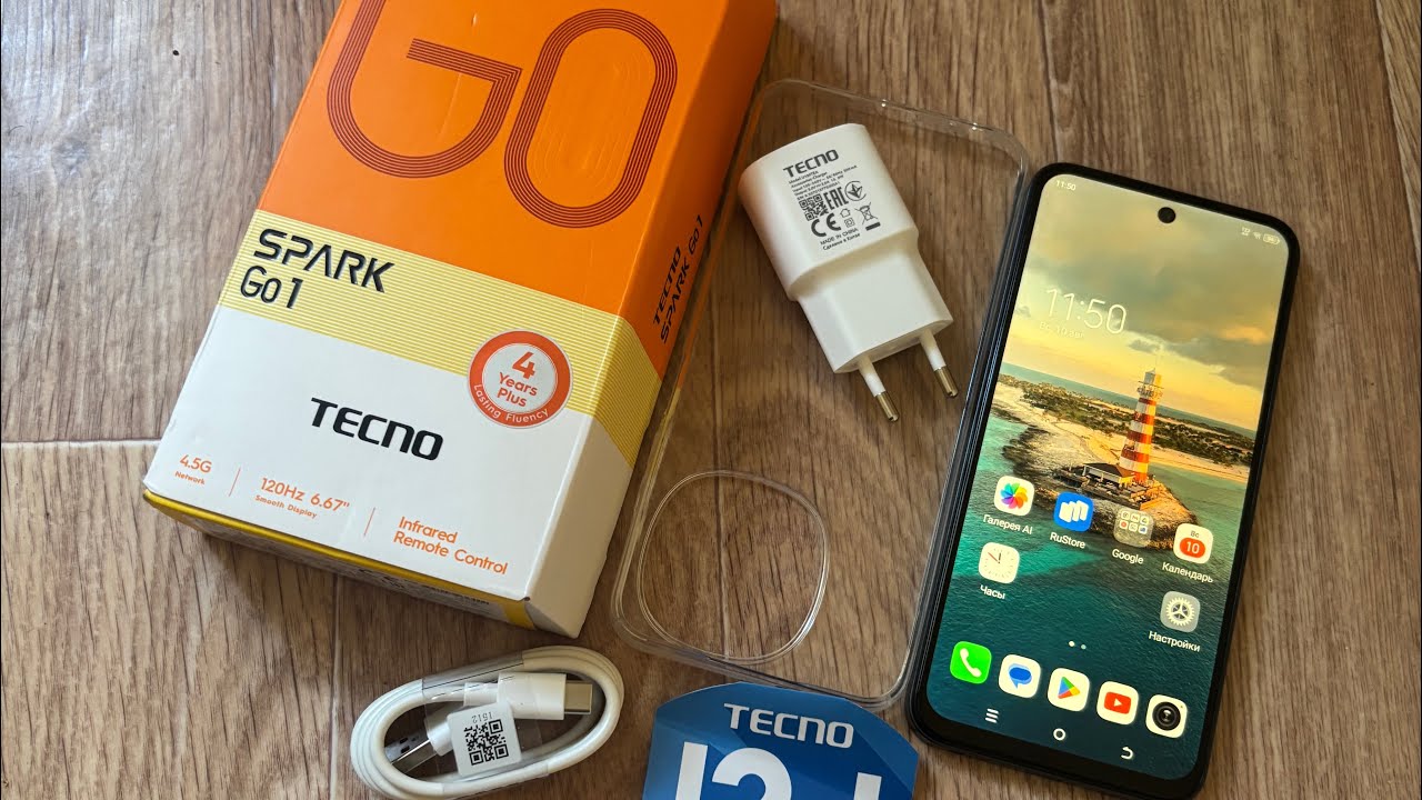 Распаковка из Авито Tecno Spark go 1 за 37 долларов 3/64 гб Лагает с коробки 