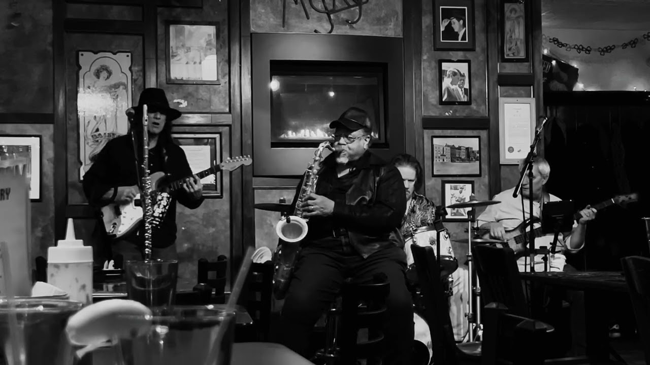 Blues finales on a wintry Sunday night, January 28, 2024 at McGeary’s Irish Pub