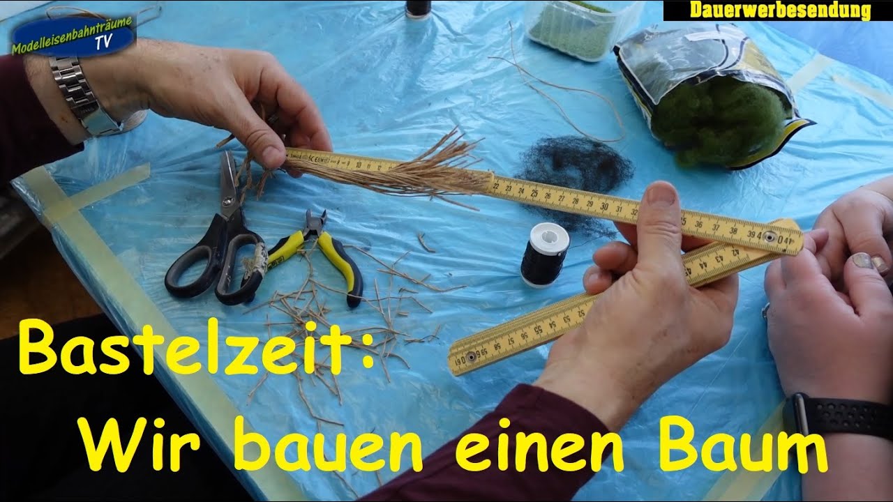 Bastelzeit: Wir bauen einen Baum...