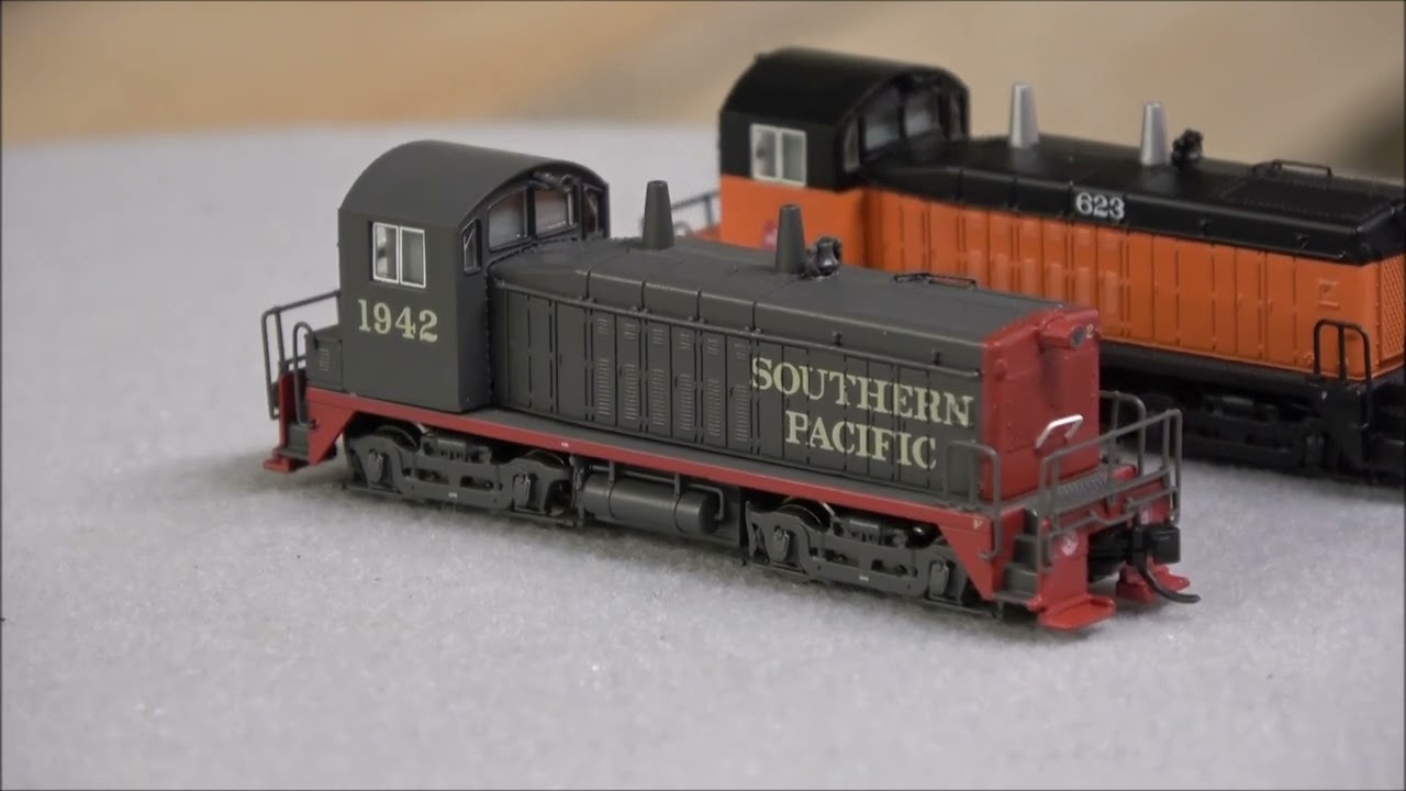 Подробный анализ: маневровые локомотивы Broadway Limited N Scale SW7/NW2 от Paragon4 | jlwii2000
