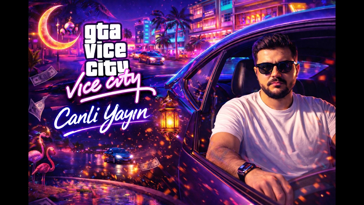 GTA Vice City Canlı Yayın | Nostaji Dolu Görevler!