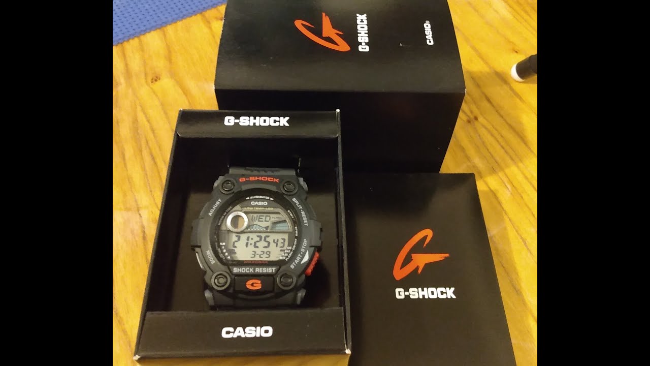 Review comodidad de  Casio G Shock G 7900 Rescue