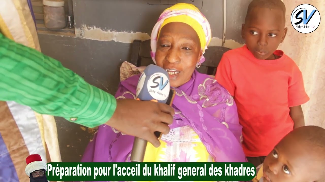 Préparation pour l’accueil du Khalif général des khadres chez serigne cheikh ousseynou fall 