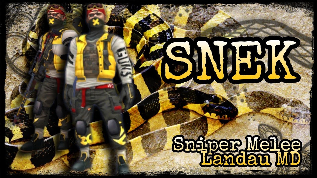 Tacticool - Snek + Sniper + Melee + Landau Emitter + Missile Defence