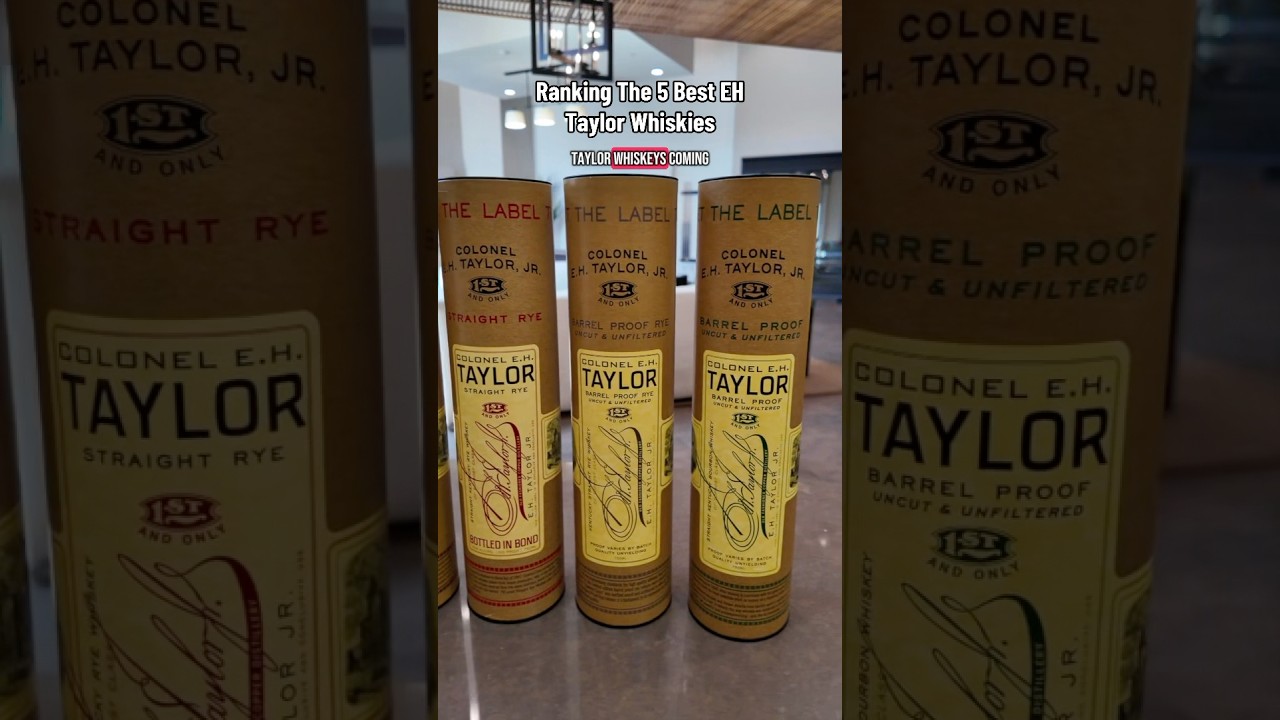Рейтинг 5 лучших виски EH Taylor от Buffalo Trace Whiskey