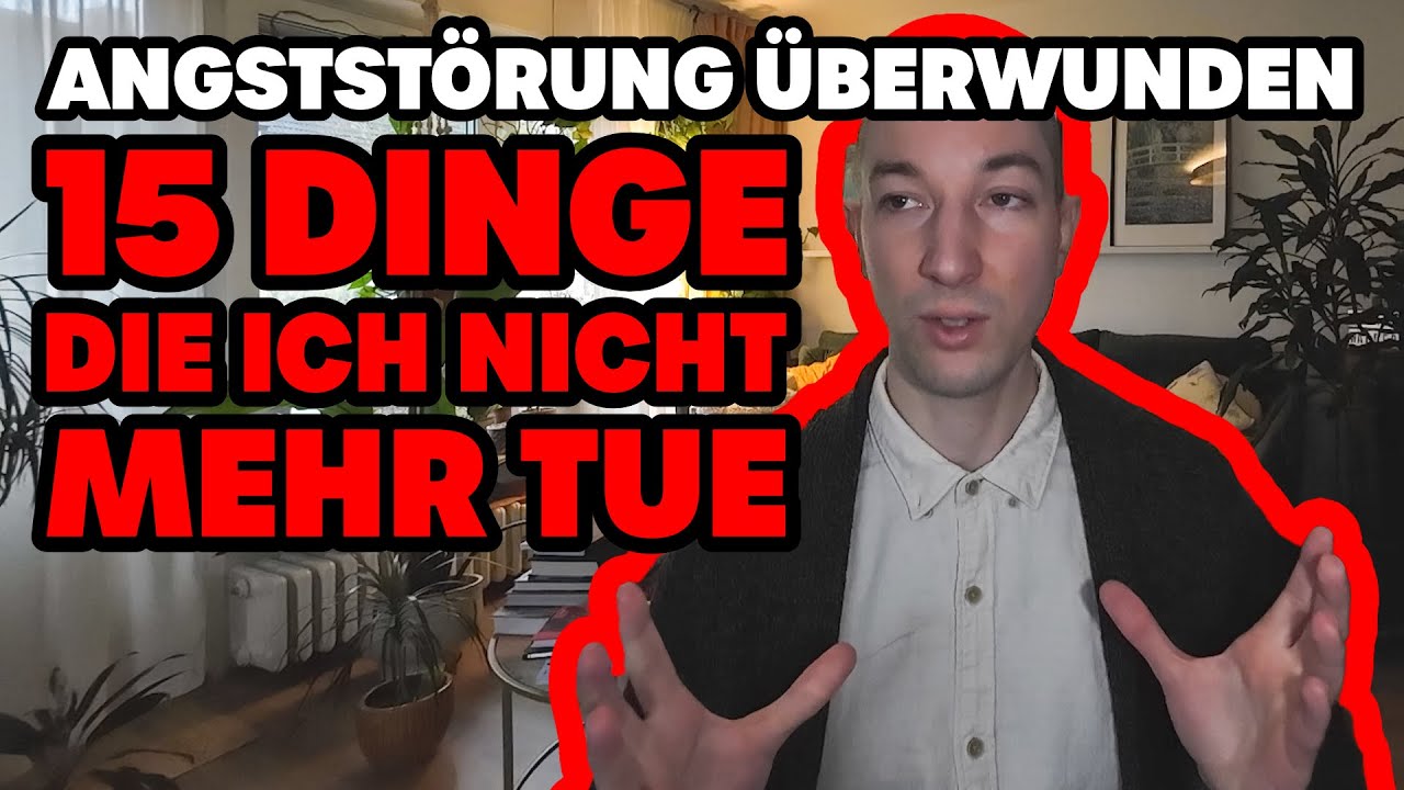 So höre ich auf meiner Gesundheit zu schaden und Angst auszulösen