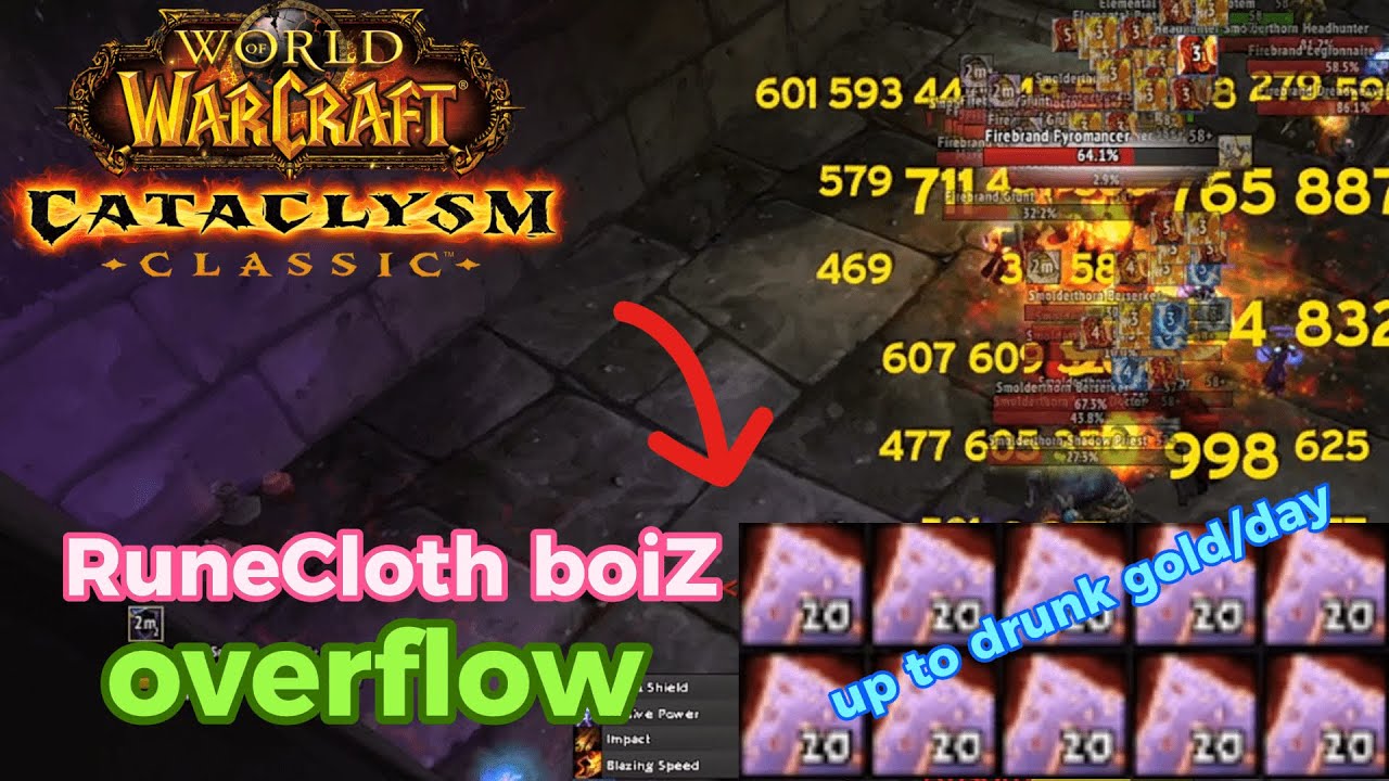 Cataclysm: The Best RuneCloth Farm Location - Cataclysm Gold Farm