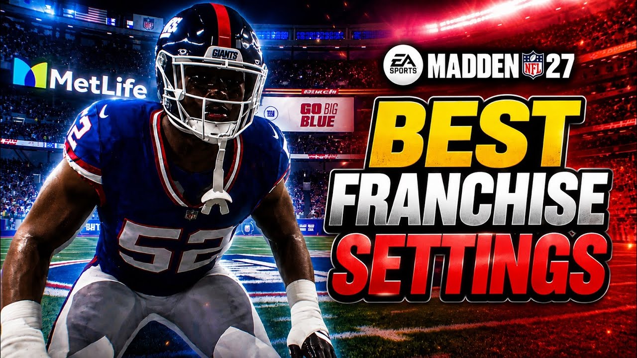 The BEST Madden 27 Franchise Mode Setup &ndash; Realistic Settings, Sliders, XP Progression & More!