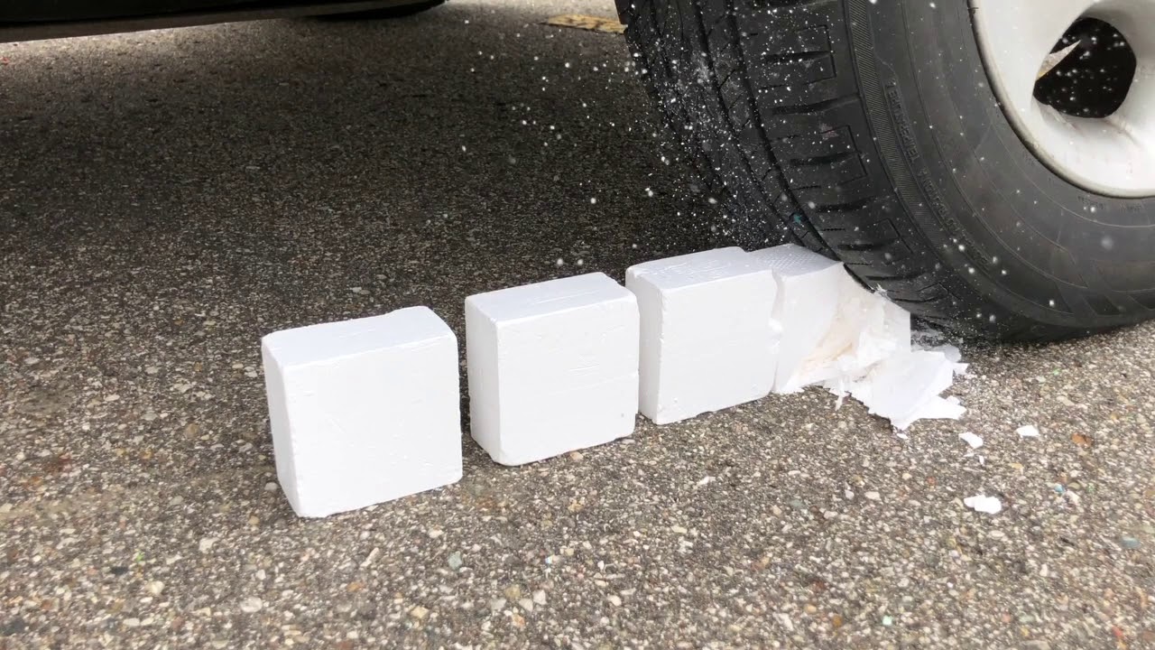 EXPERIMENT CAR VS CHALK