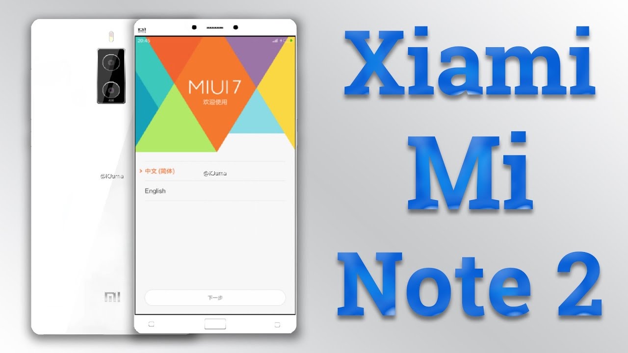 Xiaomi Mi Note 2 | Hands On | Unboxing | India Launch Date
