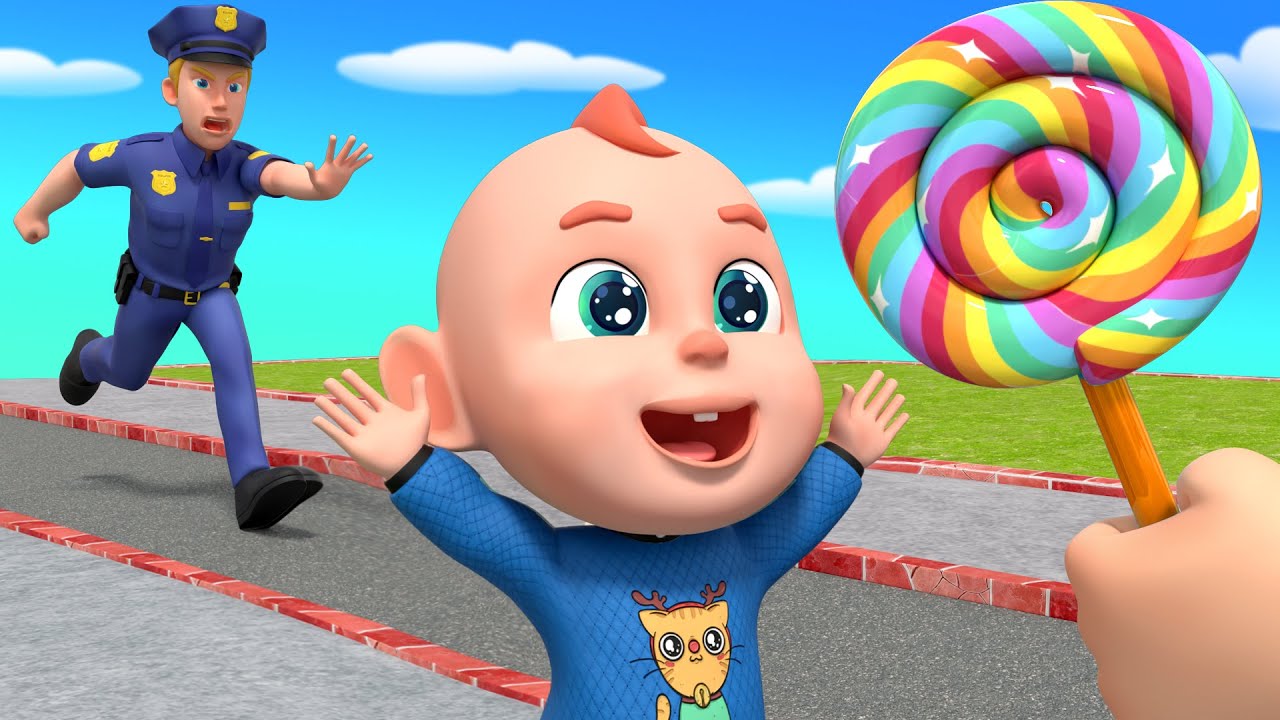 Police Safety Song | Don’t Take Things from Strangers | Rosoo Nursery Rhymes & Kids Songs