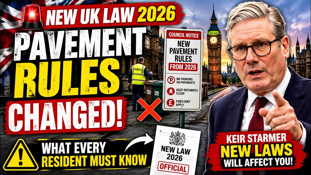 🚨 UK Law Changes 2026 | New Council Pavement Rules Affect Millions of Residents