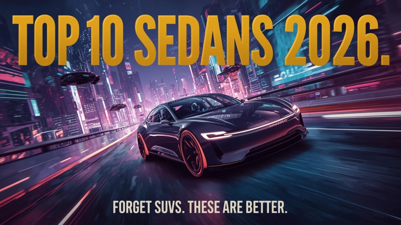 Don’t Buy an SUV! Top 10 Sedans of 2026 That Are Actually Better