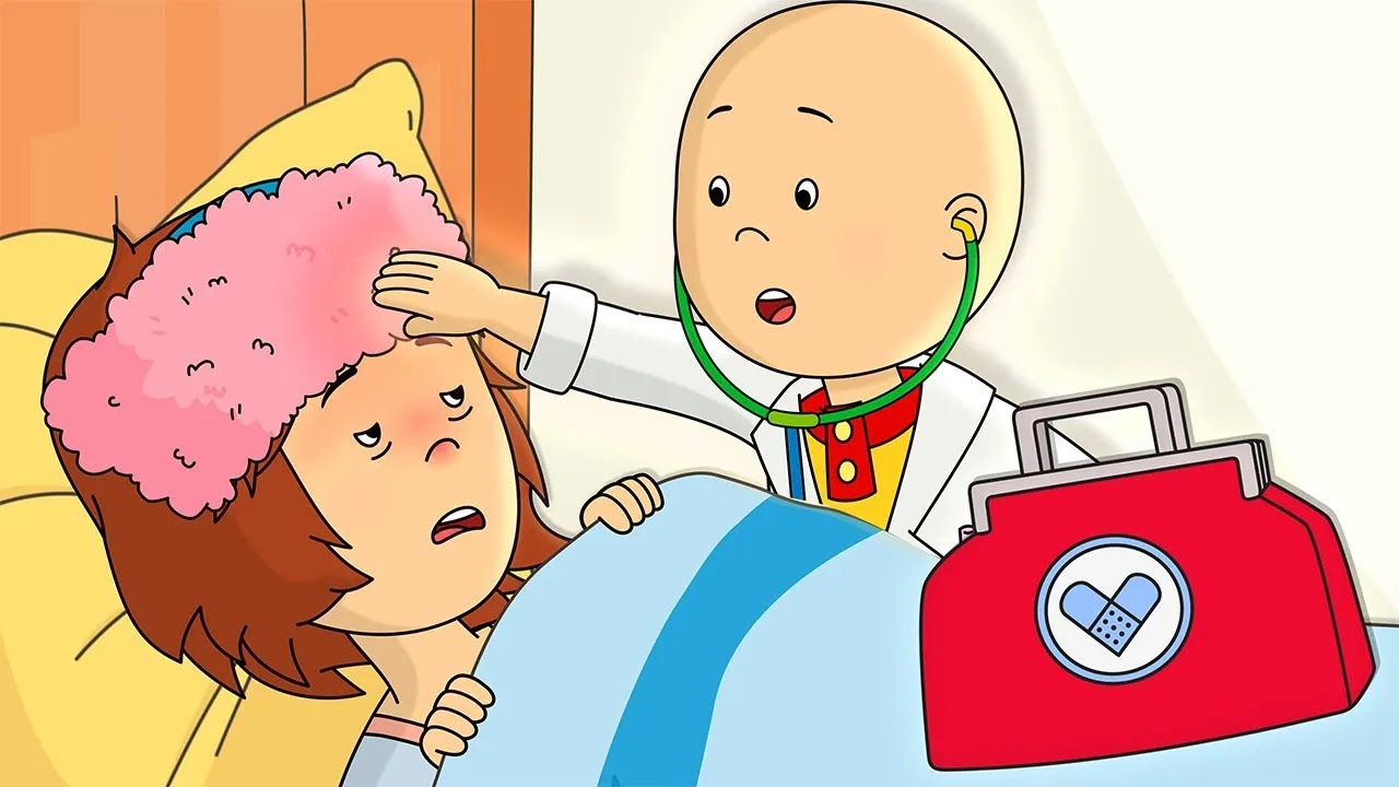 Mommy is Sick | Over 2 Hours | Caillou Compilations