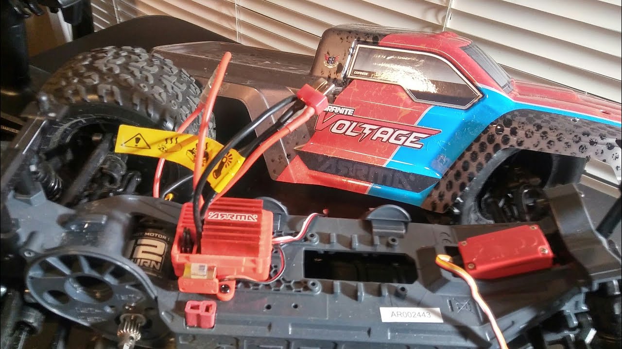 Arrma Granite Voltage Motor and ESC Upgrade