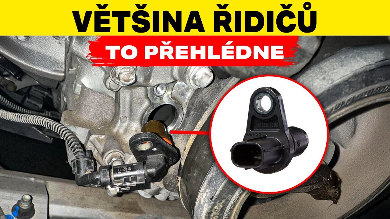 Tento Levný Senzor Může ZNIČIT Váš Motor (Řešení Za 8 Minut)