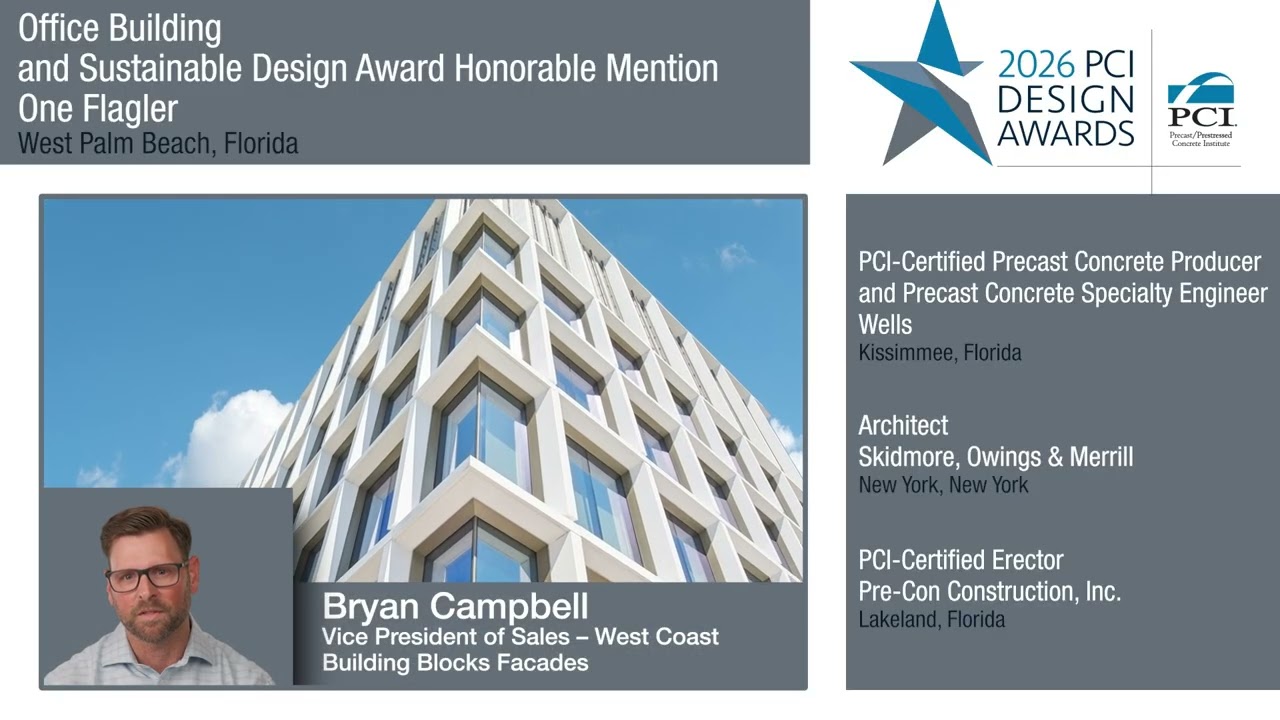 2026 PCI Design Awards Winner: One Flagler
