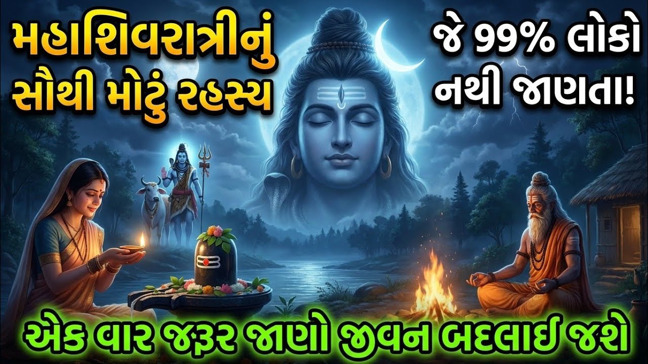 મહાશિવરાત્રી કેમ ઉજવાય છે? જાણો એ ગૂઢ રહસ્યો જે કોઈ નથી જાણતું! | Mahashivratri
