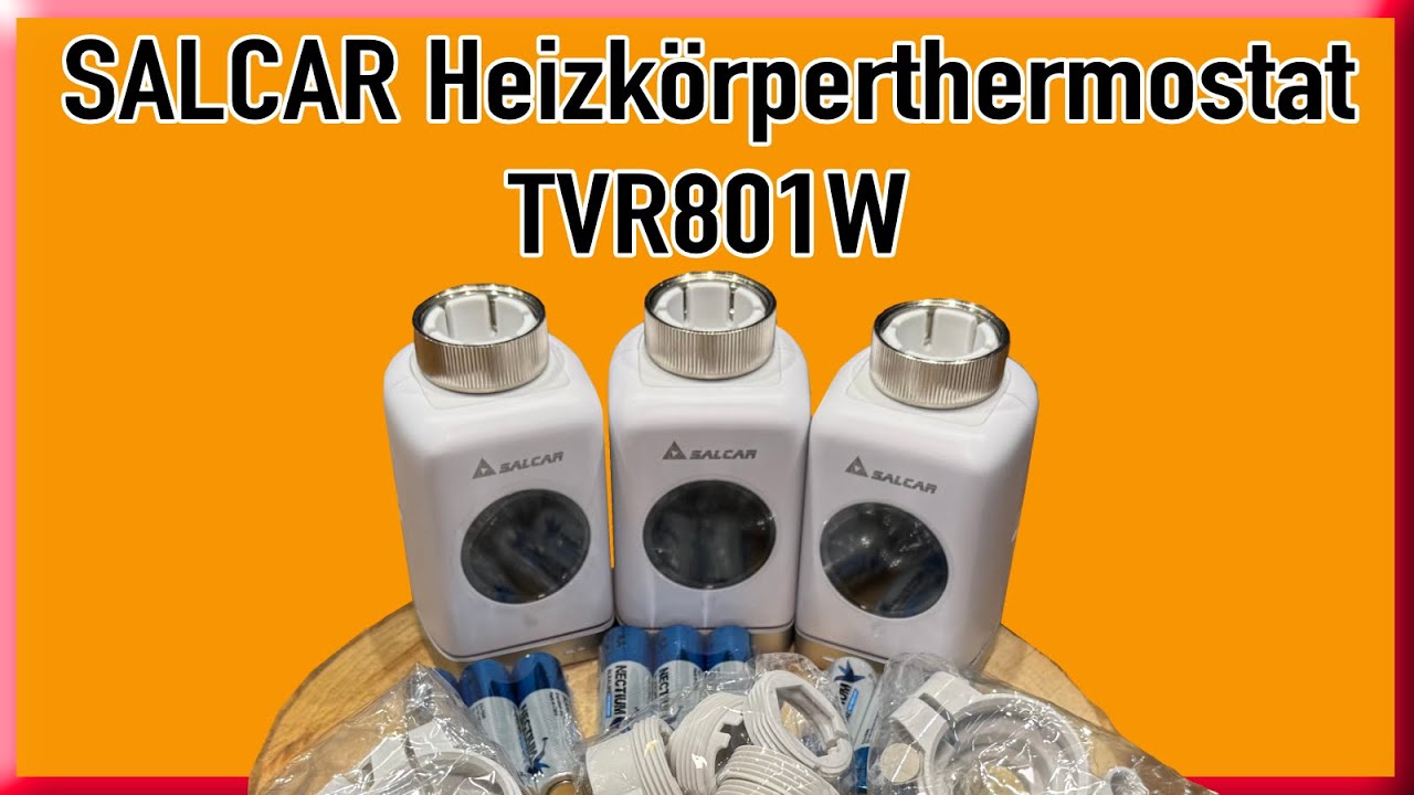 Smart Home SALCAR Heizkörperthermostat TRV801W