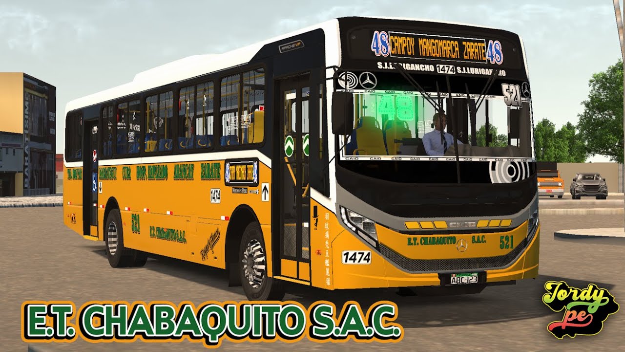 SKIN E.T. Chabaquito S.A.C. (Ruta 1474)| Caio Apache VIP V Mercedes Benz OF-1721 BlueTec 5 | Jordype