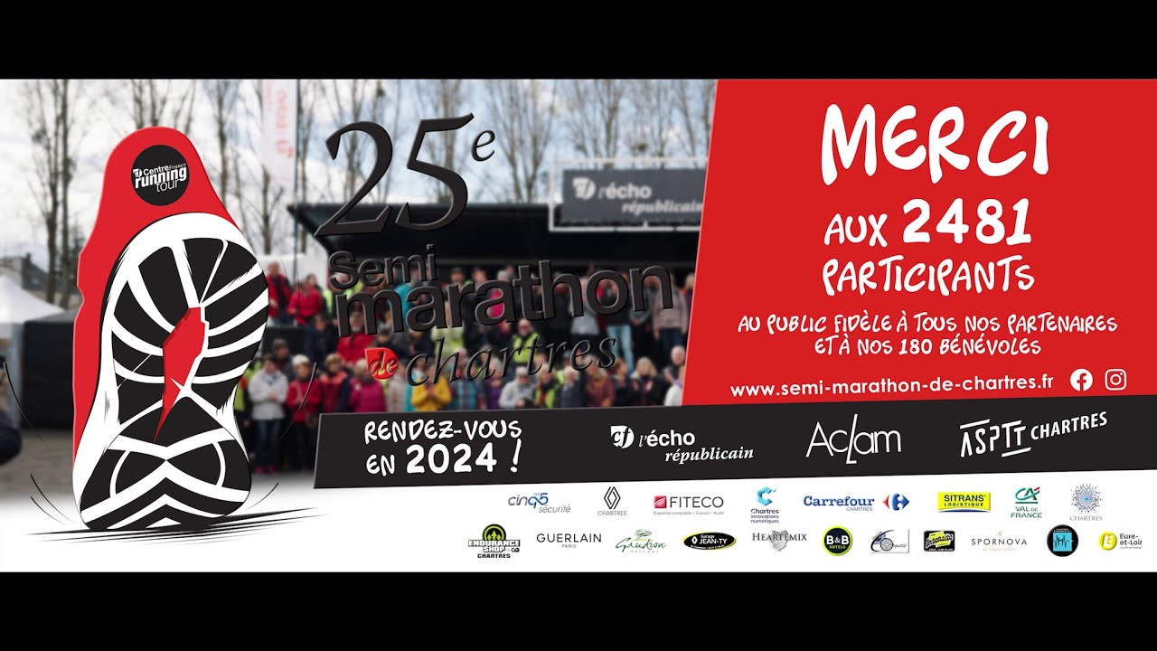 Semi-marathon de Chartres 2023 - Aftermovie