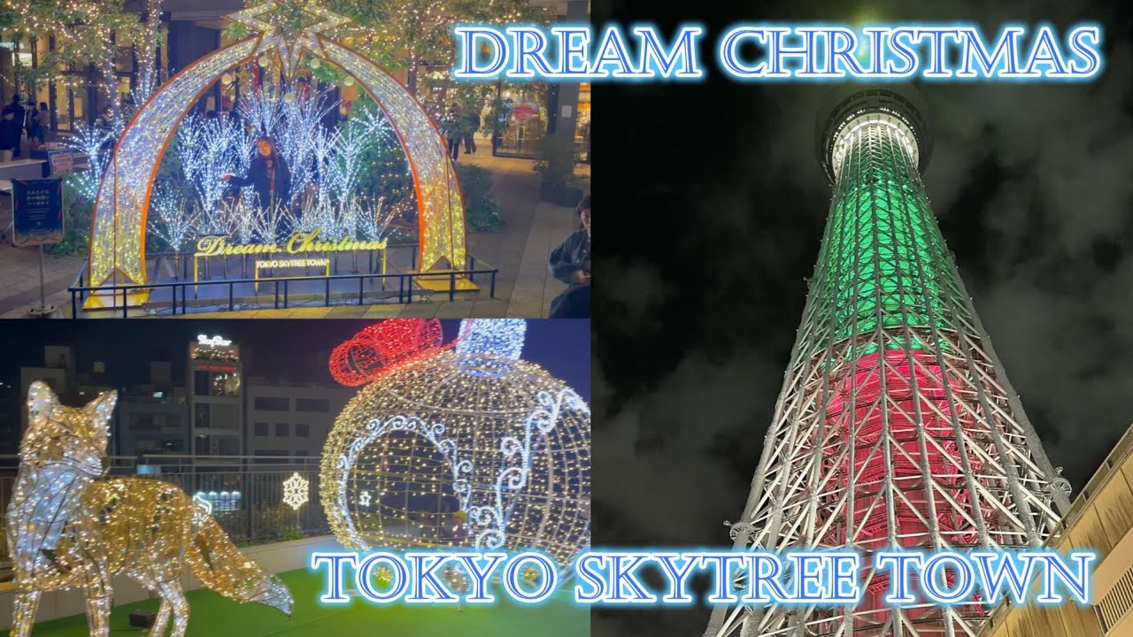 TOKYO SKYTREE TOWN DREAM CHRISTMAS / TOKYO CHRISTMAS MARKET / PINOY ENGINEER IN JAPAN