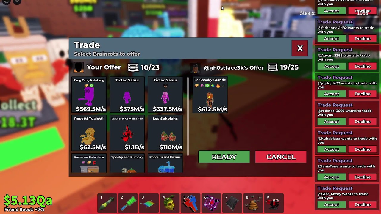 sab trading on live LF STOCK