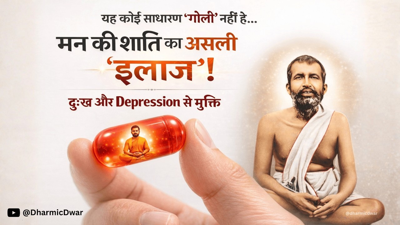 दु:ख और Depression से मुक्ति | Ramakrishna Paramhansa on Depression | Overcome Anxiety Spiritually