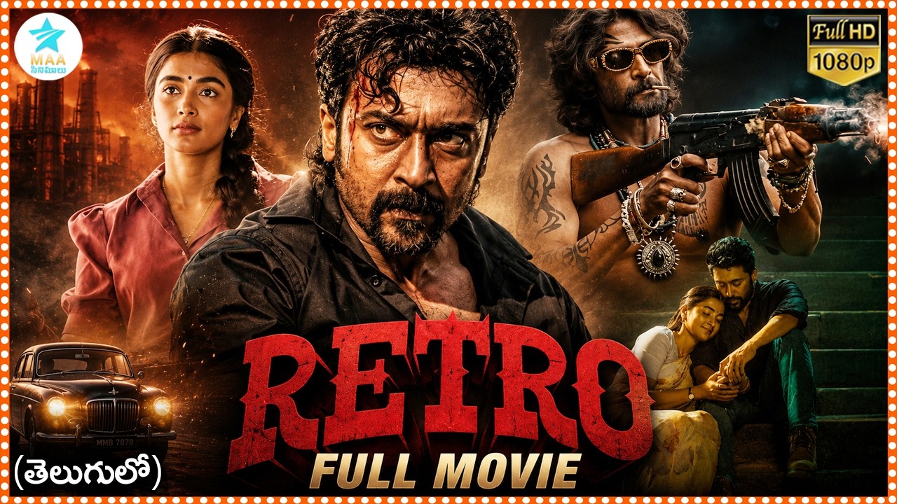 Retro Rom-Action Latest Telugu Full HD Movie | Suriya And Pooja Hegde @tfcmaacinemalu